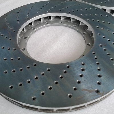 Car Parts 2pcs Brake Disc 410*36mm Drilled Slot Plating